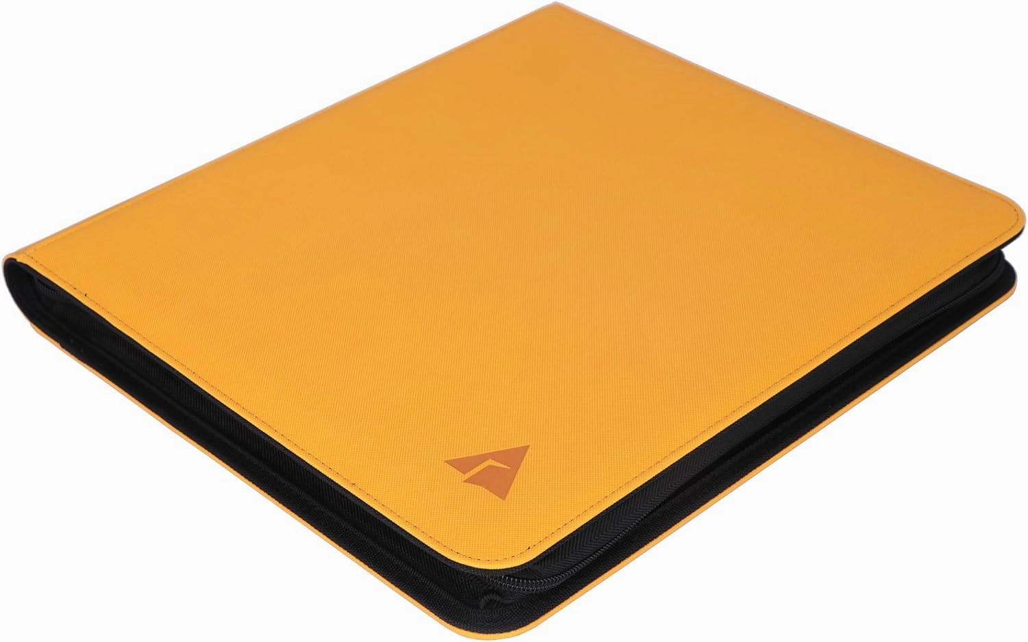 Rayvol Premium 12-Pocket Binder - Fits 1104 Trading Cards, Side Loading Ringless Collection Album for TCG & Sports Cards - Yellow