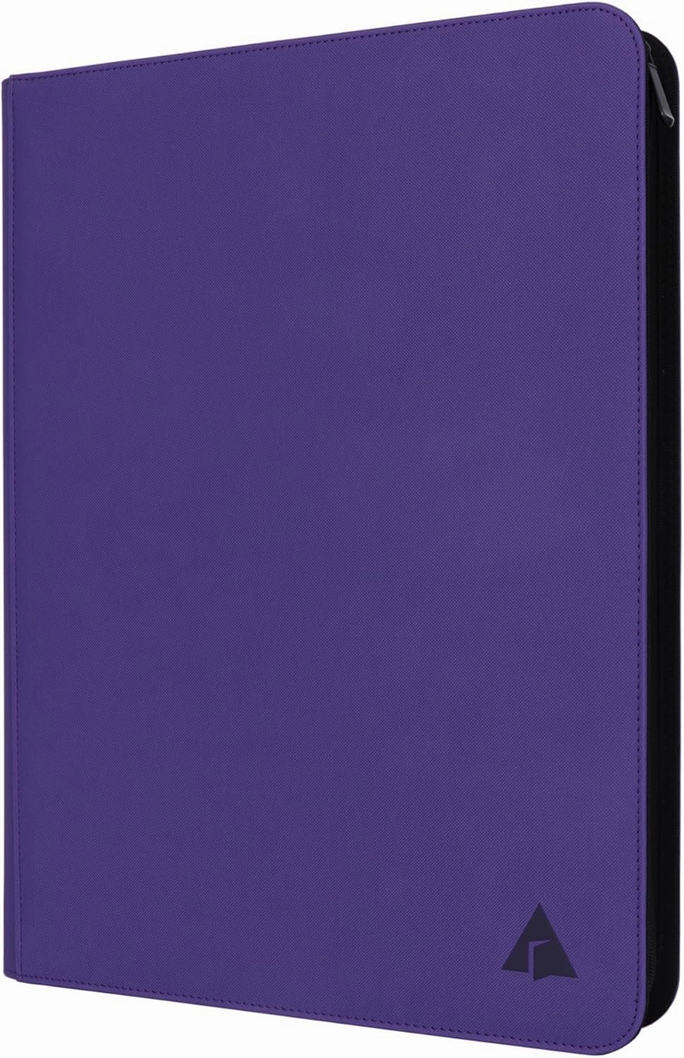 Rayvol Premium 16-Pocket Card Binder - Fits 1408 Trading Cards, Side Loading Ringless Card Collection Album for TCG -Violet