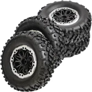 RC Car Parts for WPL C14 C24 C34 B14 B24 for LDRC P06 LD1297 LD1299 for MN D90 for MN98 MN99S 64mm Replacement Soft Tire Wheel RC Car Upgrade Parts Accessories