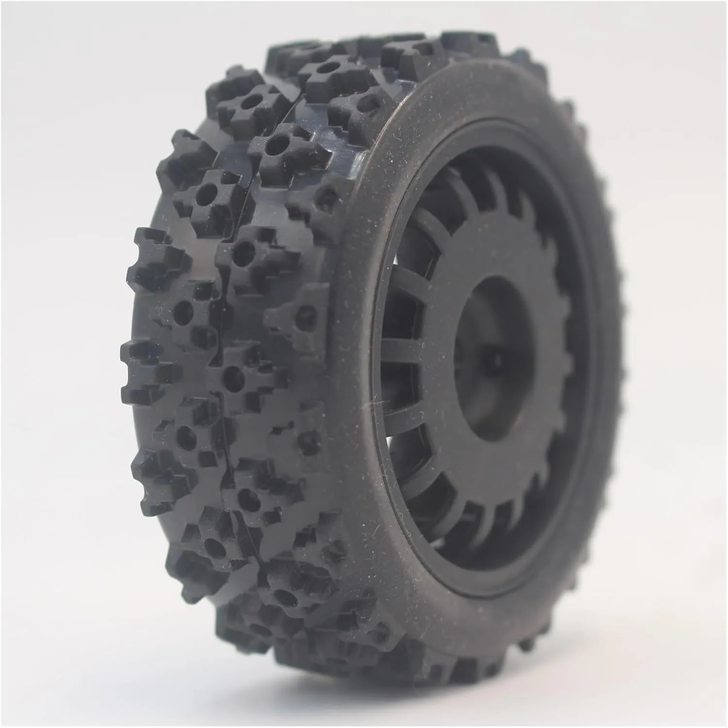 RC Tyre Set for HSP for HPI for Kyosho for Sakura for Tamiya for Yokomo 4pcs 1/10 Soft Rubber Tire Touring Car Tire 1/10 for Rally Tire(21105)