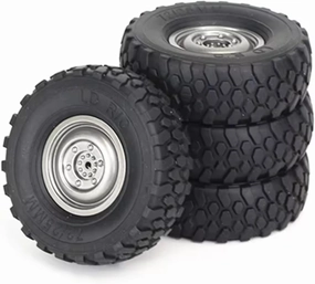 RC Car Accessories for MN for D90 MN98 MN99S 4pcs 72mm Soft Tire Wheel RC Car Upgrade Parts Accessories