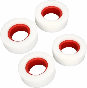 RC Car Crawler Tire Foam, 2.2 inch Dual Stage Sponge Inserts 4, Suitable for Axial SCX10, Racing, LAFEINA Rock Crawling Tires, INJORA ShareGoo Blue (Red)