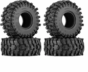 RC Car Parts for Axial for SCX10 90046 for AXI03007 for TRX4 for RBX10M 1:10 Replacement Soft Rubber 1.9 Wheel Tires 118 * 45MM RC Crawler Car Accessories