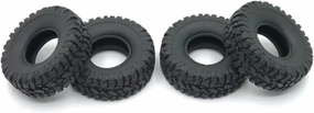 RC Upgrade Parts for WPL C14 C24 B14 B16 B24 B36 for HengLong for FeiYu for JJRC Metal Upgrade 64mm Soft Tire Skin RC Car Replacement Parts