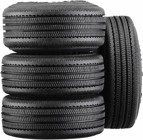 RC Wheel Tire Compatible with Axial SCX24 AX24 for for traxxas TRX4M for FMS FCX24 1/18 1/24 RC Car 4Pcs 56Mm 1.0 Inch Super Soft Rubber Wheel Tire Tyre