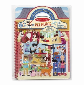 Reusable Puffy Stickers Pets