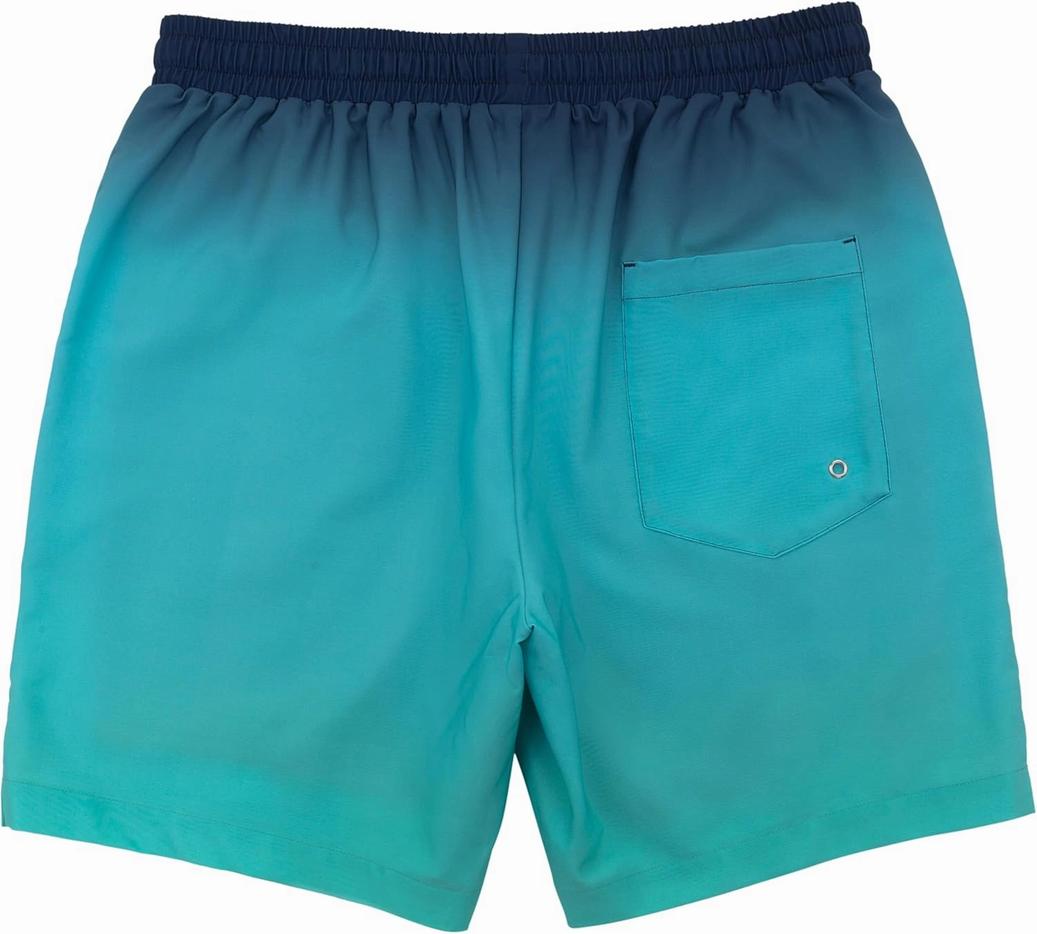 Rokka&Rolla Men's Swim Trunks with Compression Liner 7" Stretch Quick Dry Board Shorts