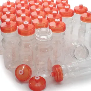 Rolling Sands BPA-Free 24 Ounce Water Bottles, Bulk 100 Pack, Made in USA