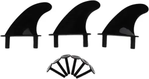 SBS Soft Top Surfboard Fin Set of 3