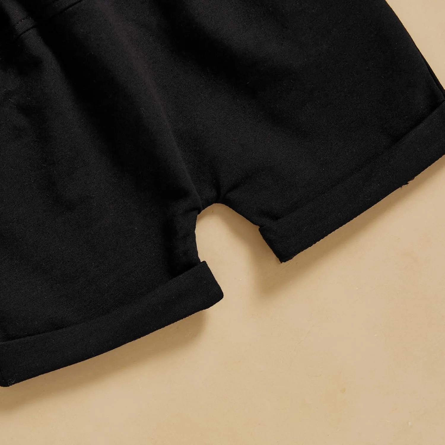 Sejardin Infant Baby Boy Summer Clothes Letter Print Short Sleeve T Shirt Tops and Stretch Shorts Cute Baby Boy Outfit