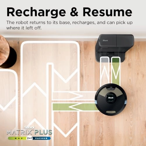 Shark AI Ultra 2-in-1 Robot Vacuum & Mop with Sonic Mopping, Matrix Clean, Home Mapping, HEPA Bagless Self Empty Base and 2 Microfiber Mopping Pads