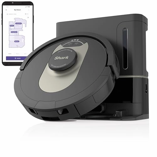 Shark AI Ultra 2-in-1 Robot Vacuum & Mop with Sonic Mopping, Matrix Clean, Home Mapping, HEPA Bagless Self Empty Base and 2 Microfiber Mopping Pads