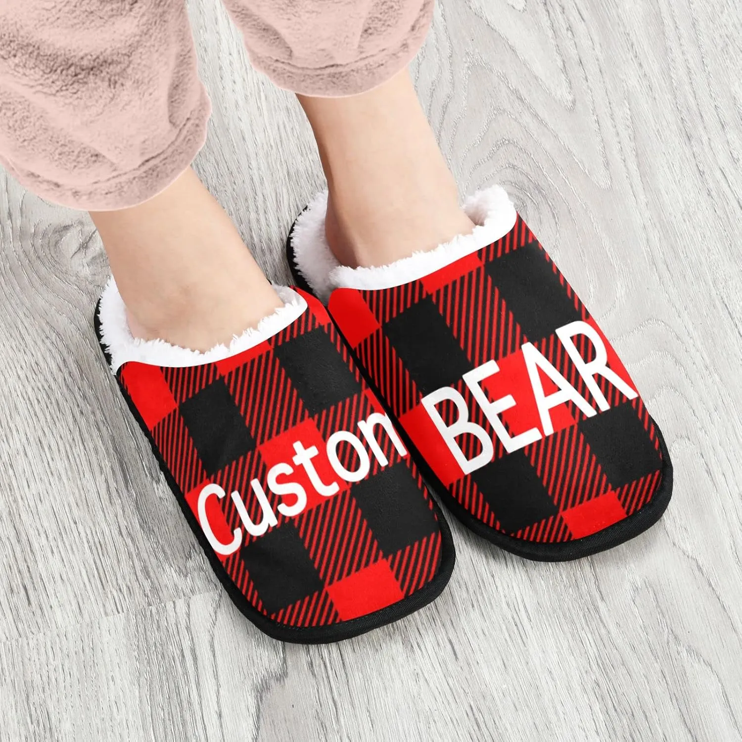 Slippers Soft Memory Foam Non-Slip Indoor House Slippers Home Shoes for Bedroom Hotel Travel Spa