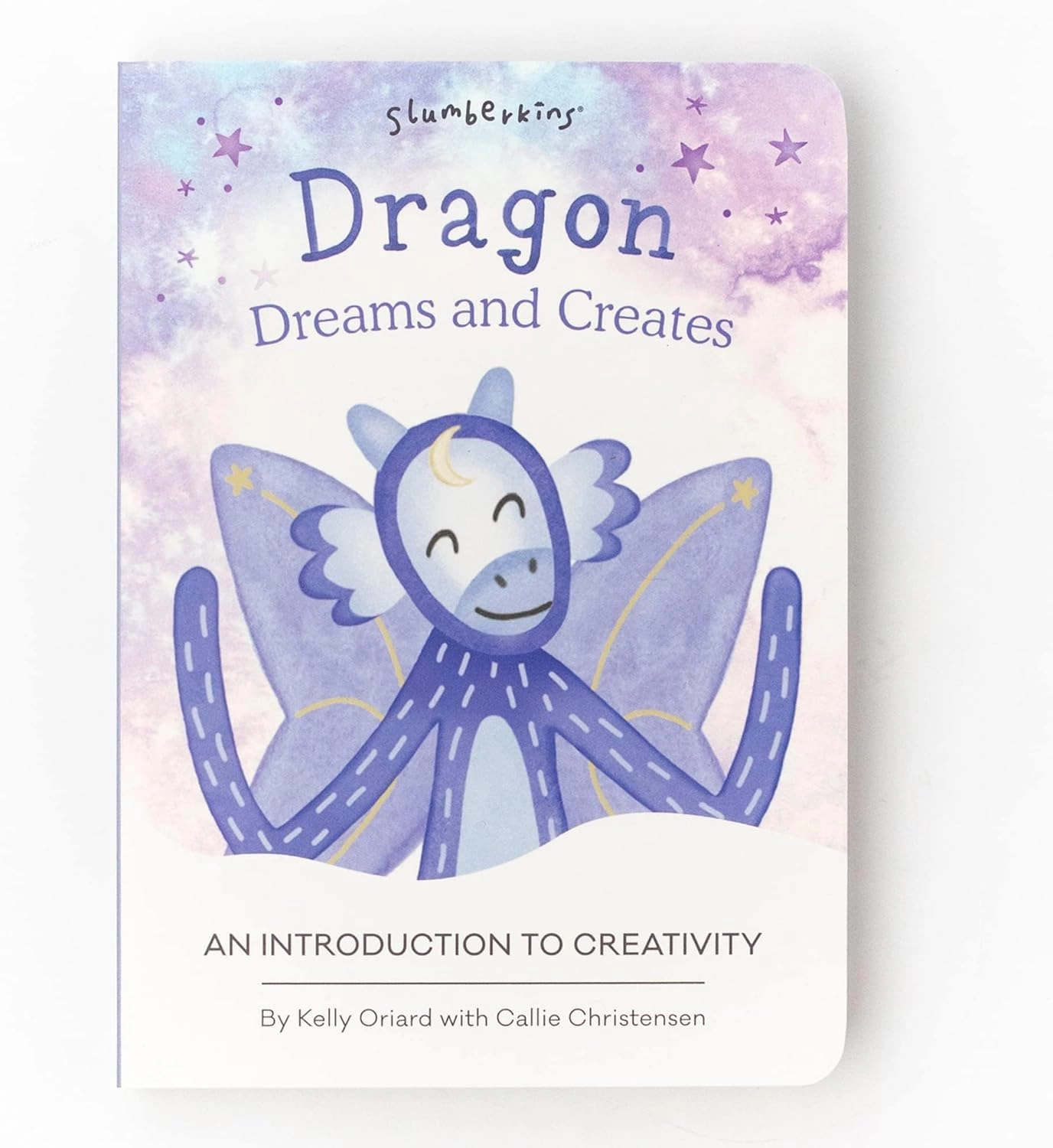 Slumberkins 14" Dragon Kin & 2 Board Books Complete Set Bundle | Promotes Creativity & Imaginative Play | Social Emotional Tools for Ages 0  (Dragon Kin Plush   2 Board Books)