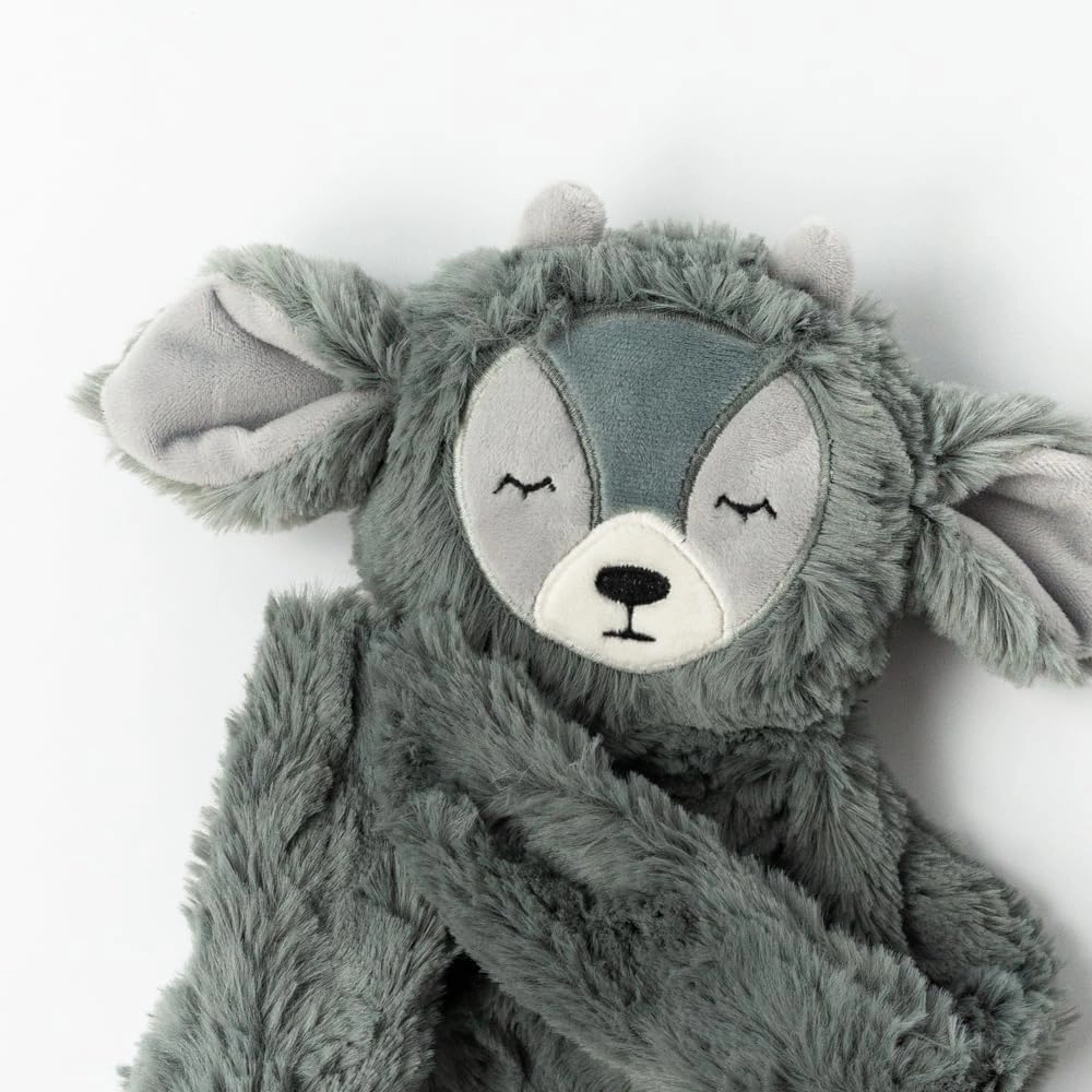 Slumberkins Ibex Snuggler & 2 Board Books Complete Set Bundle | Promotes Emotional Courage, Resilience & Empathy | Social Emotional Tools for Ages 0  (Ibex Kin Snuggler   2 Board Books)