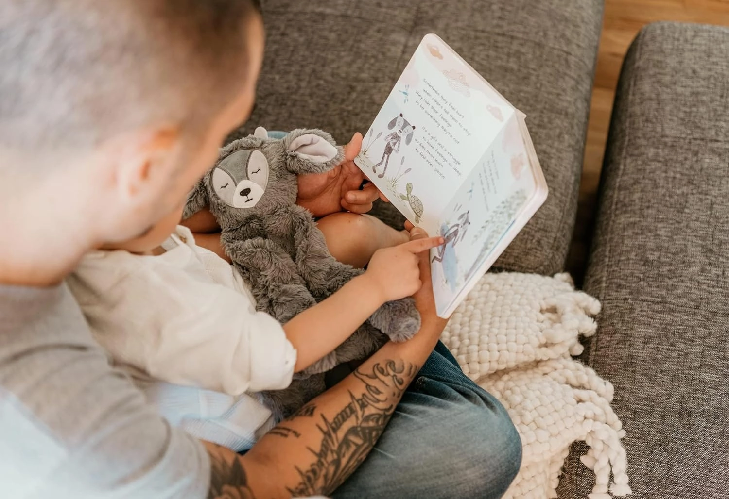 Slumberkins Ibex Snuggler & 2 Board Books Complete Set Bundle | Promotes Emotional Courage, Resilience & Empathy | Social Emotional Tools for Ages 0  (Ibex Kin Snuggler   2 Board Books)
