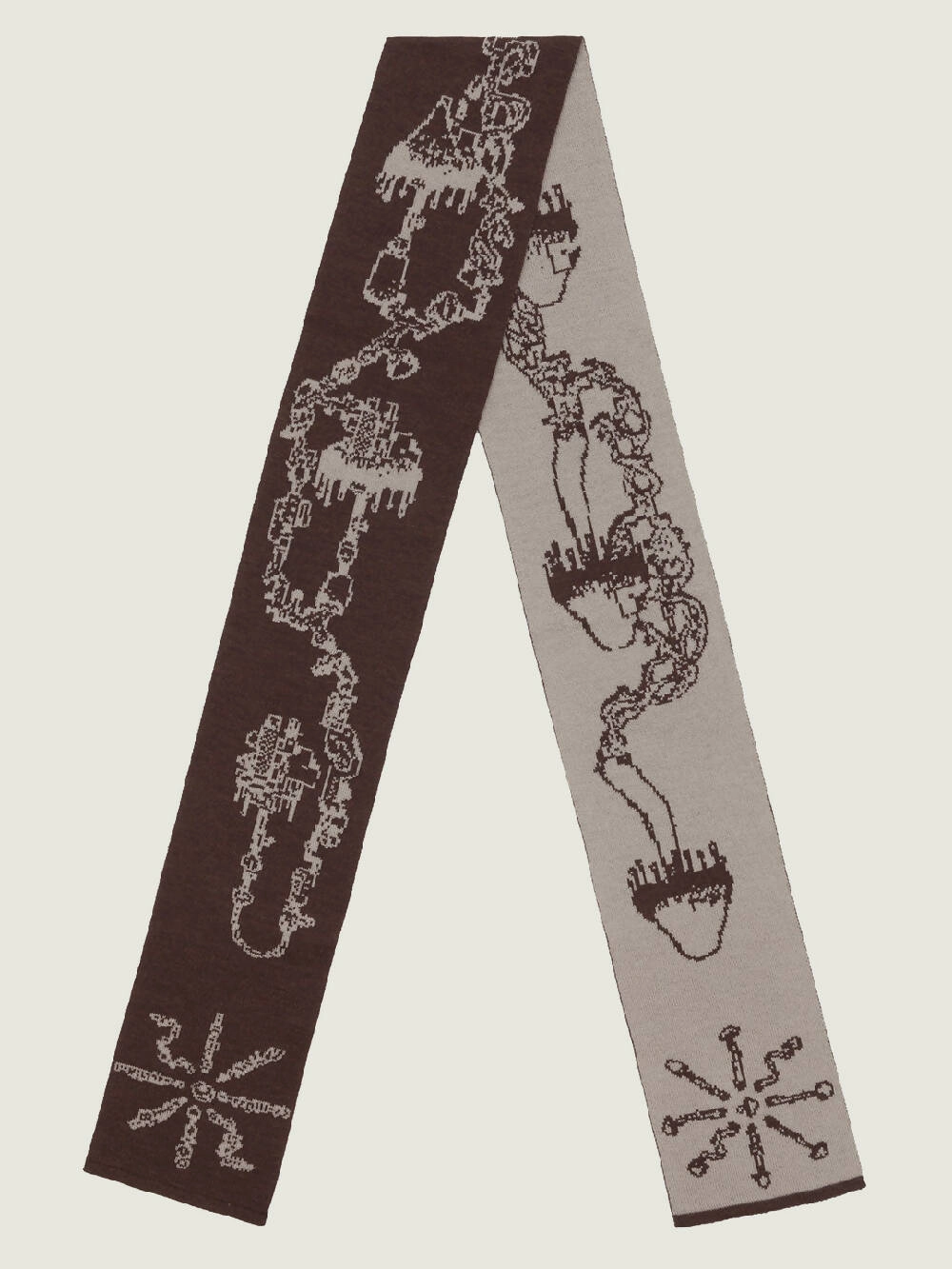 Solitude Studios 'Mushine' Scarf Shale