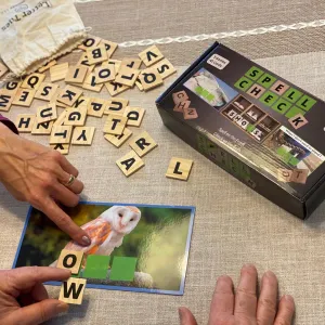 Spell Check | Senior Word Game | Dementia Activities | Spelling Game | Alzheimer's Game | Dementia Gift | Nursing Home Activity