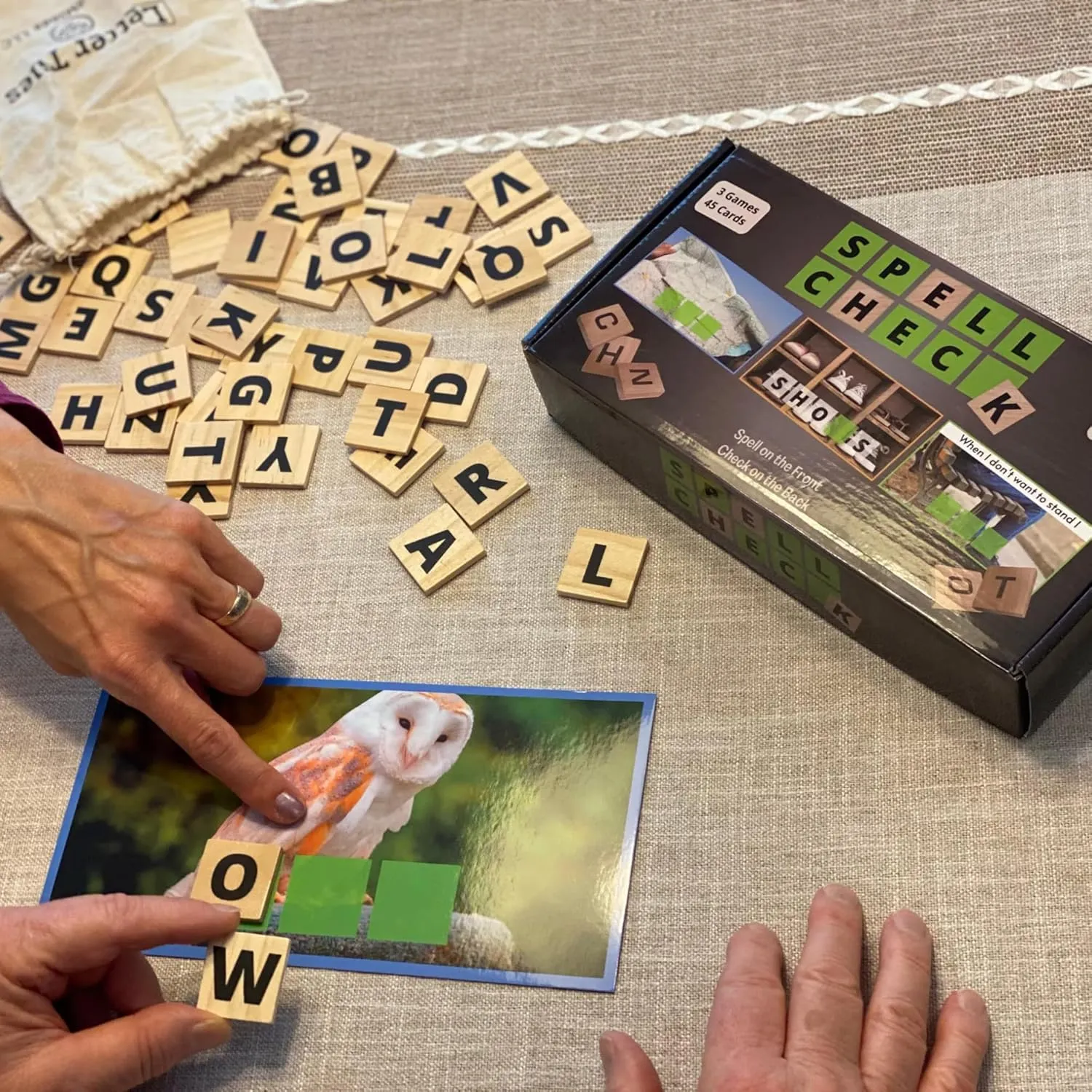 Spell Check | Senior Word Game | Dementia Activities | Spelling Game | Alzheimer's Game | Dementia Gift | Nursing Home Activity