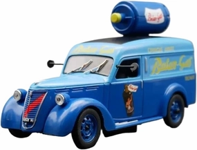 Sports car Metal Model 1:43 for 1100 ELR Butangas 1948 Freight Van Alloy Model Ornaments Display Decoration Hobbies for Home Décor