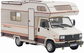 Sports car Metal Model 1:43 Scale Diecast Alloy for 340 Peugeot J5 1985 Toys Cars Model Classics Adult Souvenir for Home Décor