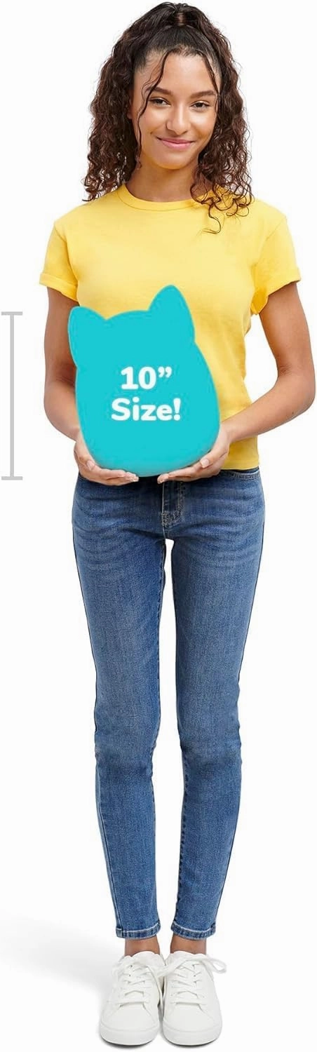 Squishmallows 10" Cherry Plush – Jazwares Soft & Huggable Fruit Stuffed Toy – Adorable Stuffed Animal for Kids & Adults – Cute Collectible Cuddle Buddy for Boys and Girls