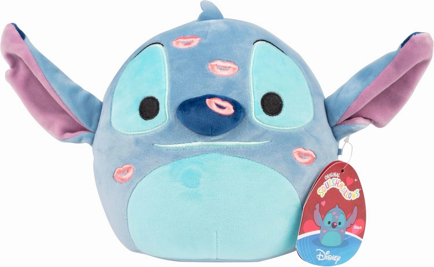 Squishmallows 8-Inch Stitch - Official Jazwares Disney Movie Plush - Collectible Soft Squishy Stuffed Animal Toy - Gift for Kids, Girls, Boys