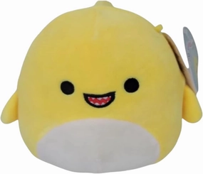 Squishmallows Official Kellytoy Plush 8 Inch Squishy Soft Plush Toy Animals (Chandler The Yellow Shark), SQ82022