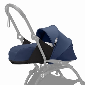 Stokke YOYO 0  Newborn Pack, Air France Blue - Includes Mattress, Extendable Canopy & Five-Point Harness - Requires YOYO3 Frame (Sold Separately)