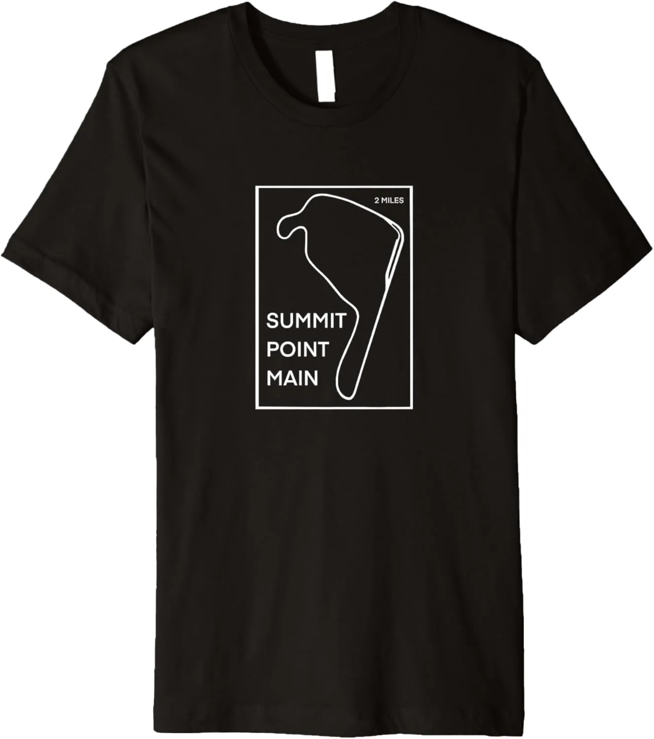 Summit Point main track map Premium T-Shirt