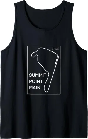 Summit Point main track map Tank Top