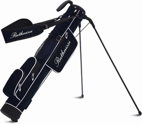 Sunday Golf Bag with Stand and a Cooler Pouch，Lightweight for Driving Range Mini Course Training Practice Man Women,Travel Case Vertical Hard Shell Tube for Airlines, with Detacheble Padded Strap