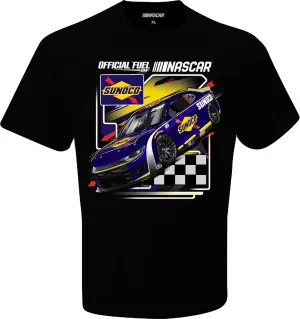 Sunoco Fuel NASCAR Cup Series Car Scheme Black Racing T-Shirt