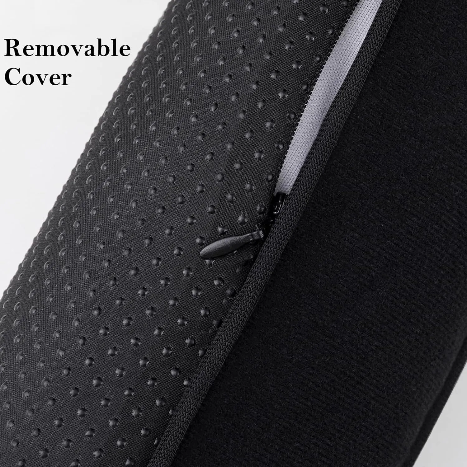 Sunolga 38" Door Draft Stopper Blocks Hot Cold Air with Removable Washable Cover for Gaps Up to 3", All-Season Noise and Wind Seal for The Bottom of Door and Window, Home Essentials, Black