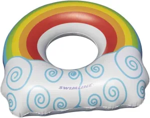 Swimline Inflatable Rainbow Ring