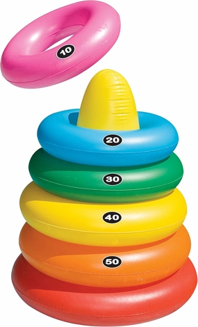 Swimline Giant Ring Toss Game Multicolor, 46-3/4inx54in
