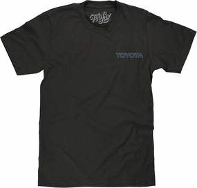 Tee Luv Men's Retro Toyota Supra Double Sided 80s Aesthetic Graphic T-Shirt