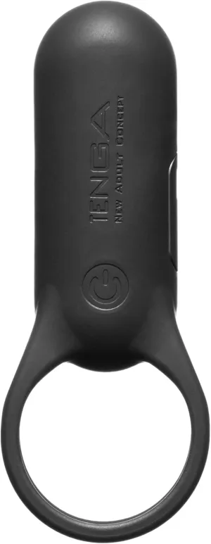 TENGA SVR , Smart Vibe Ring, Rechargable Couple's Vibrator, Black