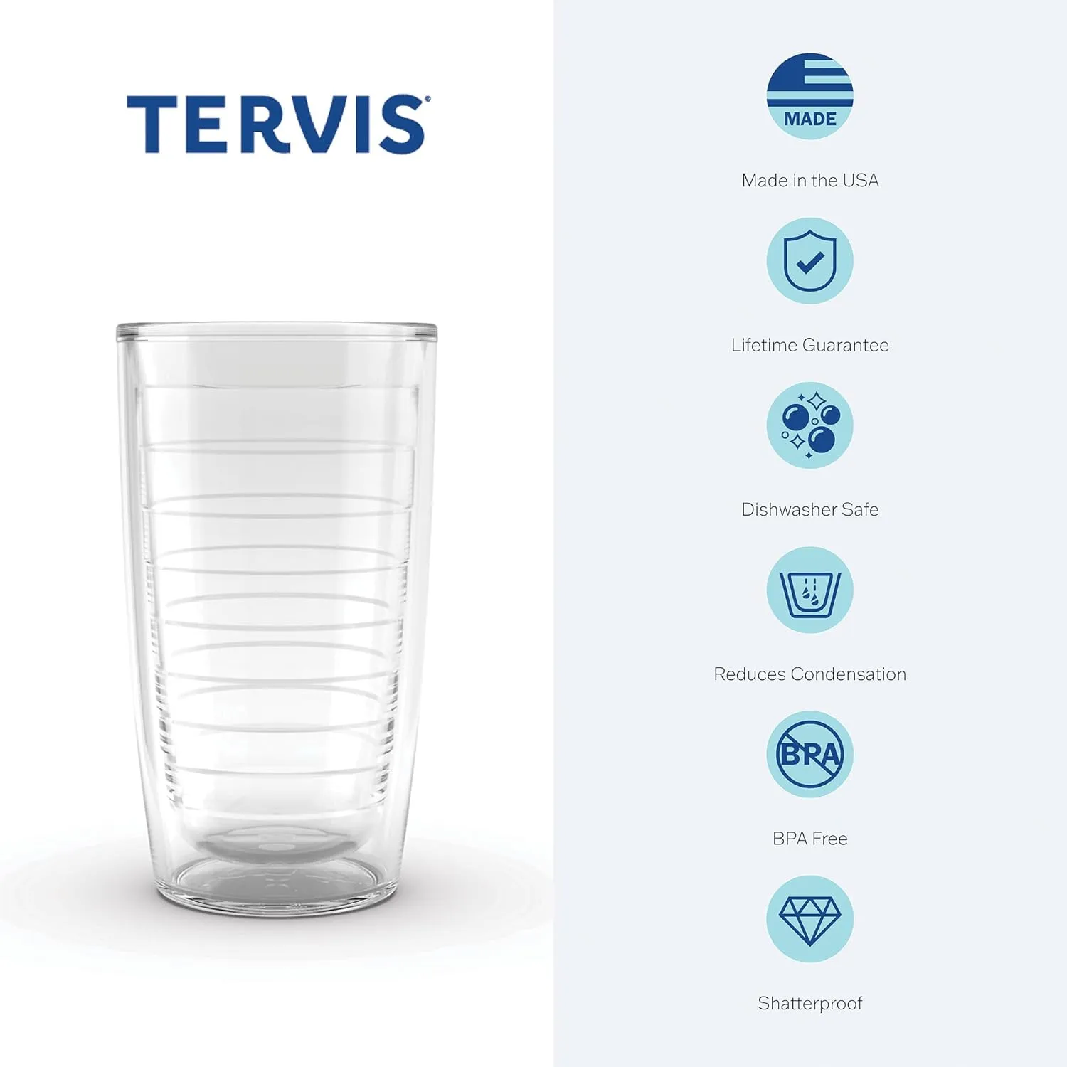 Tervis Made in USA Double Walled Harvard University Crimson Insulated Tumbler Cup Keeps Drinks Cold & Hot, 16oz, All Over
