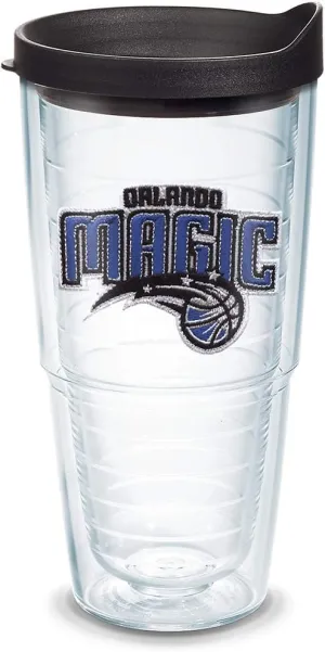 Tervis Made in USA Double Walled NBA Orlando Magic Insulated Tumbler Cup Keeps Drinks Cold & Hot, 24oz, Primary Logo