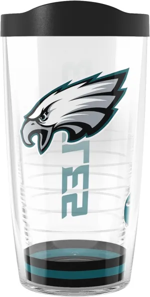 Tervis NFL Philadelphia Eagles - Arctic Made in USA Double Walled Insulated Tumbler Travel Cup Keeps Drinks Cold & Hot, 16oz, Classic