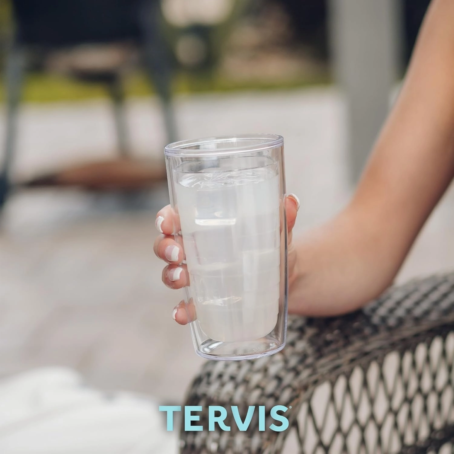 Tervis Kelly Ventura - Floral Collection Made in USA Double Walled Insulated Tumbler Travel Cup Keeps Drinks Cold & Hot, 16oz - Classic, Posy