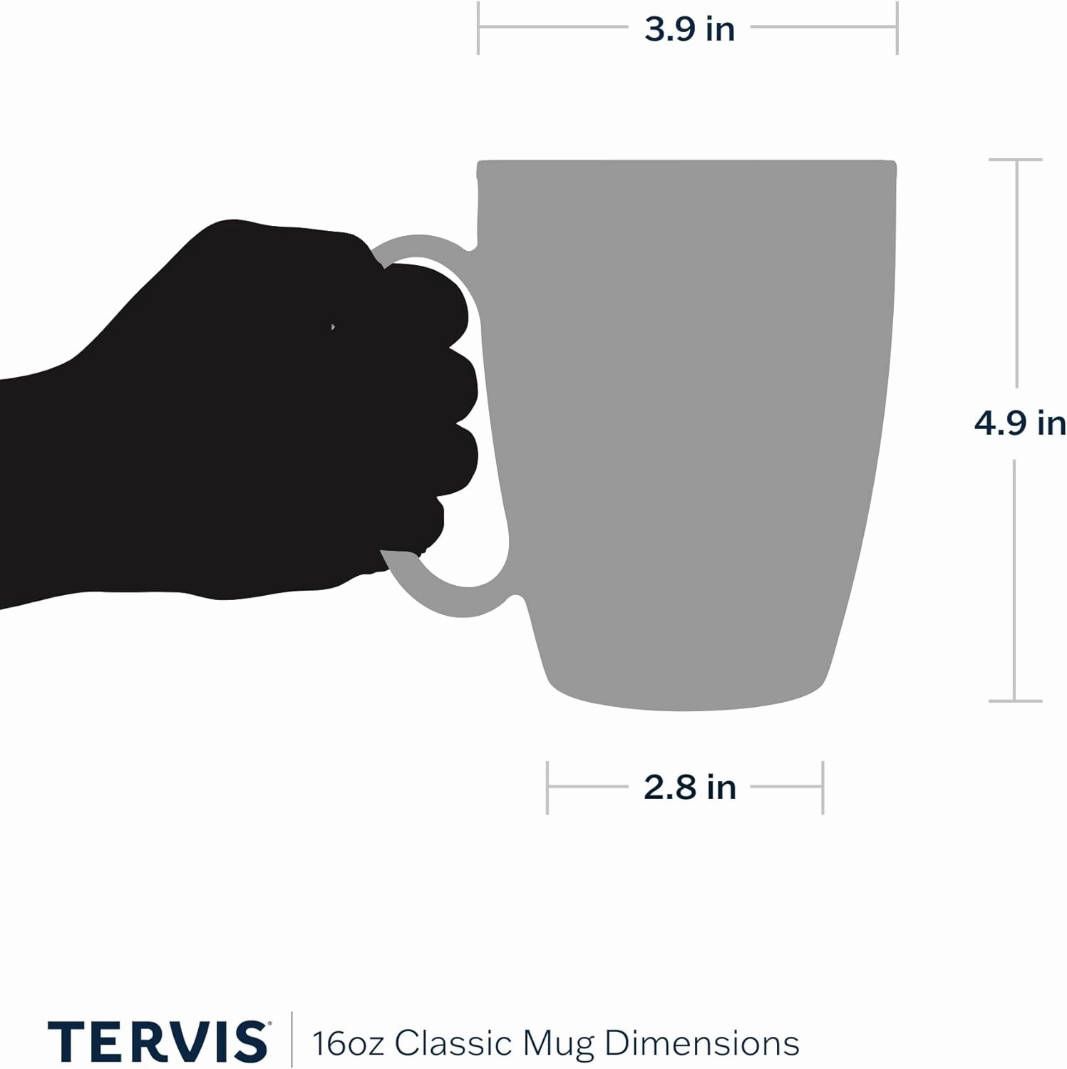 Tervis Made in USA Double Walled Dainty Floral Mother's Day Insulated Tumbler Cup Keeps Drinks Cold & Hot, 16oz Mug, Mimi