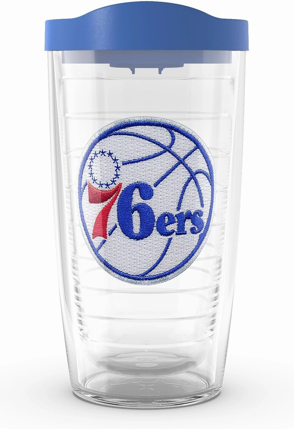 Tervis Made in USA Double Walled NBA Philadelphia 76ers Insulated Tumbler Cup Keeps Drinks Cold & Hot, 16oz, Primary Logo
