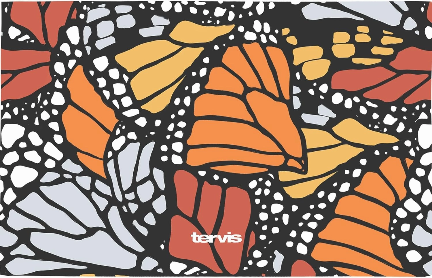 Tervis Monarch Butterfly Transformation Made in USA Double Walled Insulated Tumbler Travel Cup Keeps Drinks Cold & Hot, 16oz, Classic