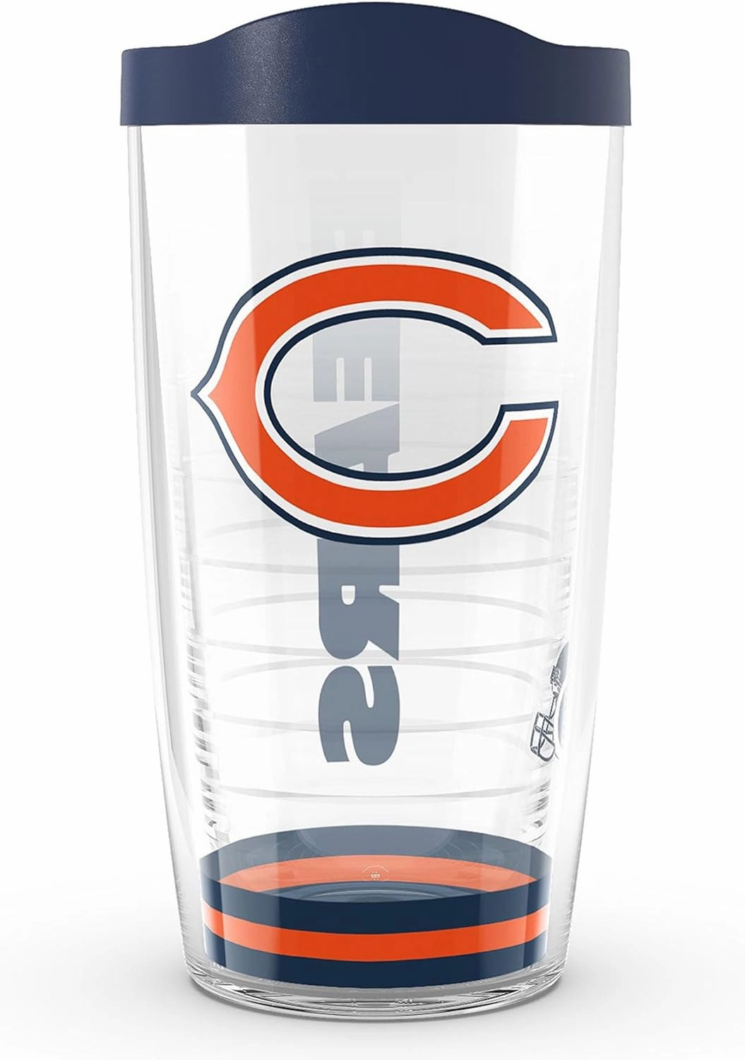 Tervis NFL Chicago Bears - Arctic Made in USA Double Walled Insulated Tumbler Travel Cup Keeps Drinks Cold & Hot, 16oz, Classic