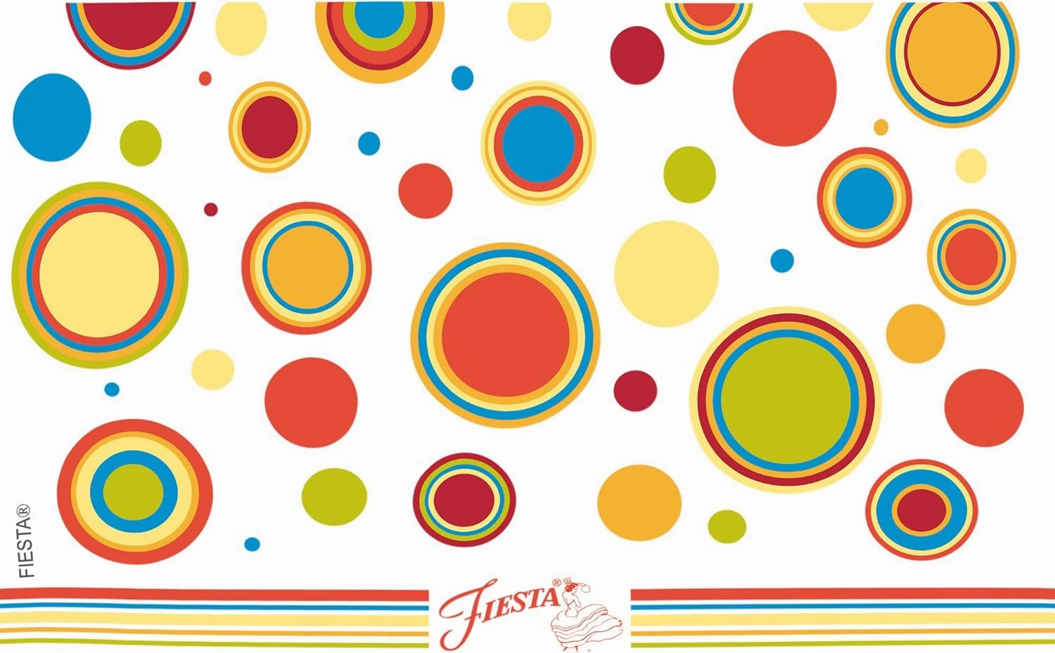 Tervis Plastic Made in USA Double Walled Fiesta Insulated Tumbler Cup Keeps Drinks Cold & Hot, 16oz - No Lid, Poppy Dots