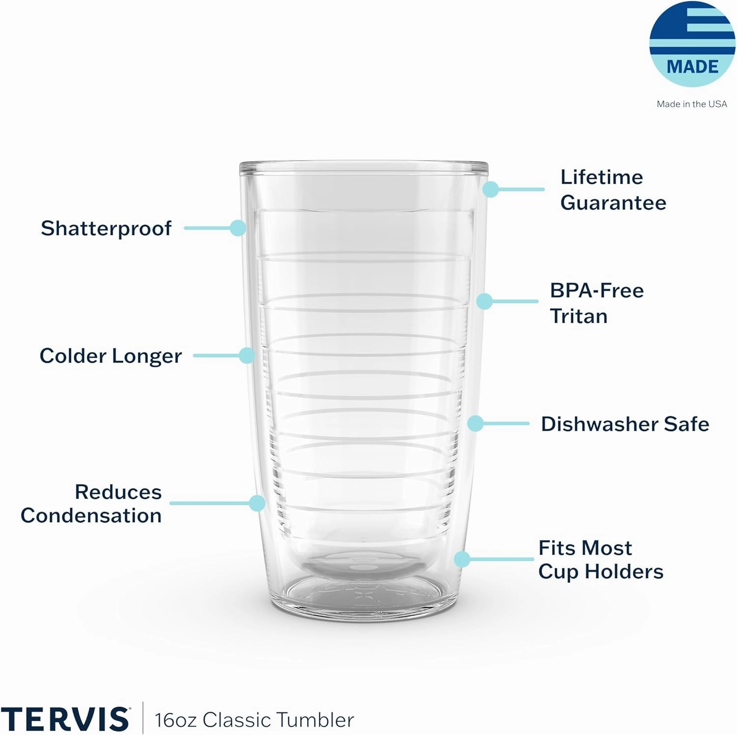 Tervis Tropical Hibiscus Collection Made in USA Double Walled Insulated Tumbler Cup Keeps Drinks Cold & Hot, 16oz 4pk, Assorted Island Hibiscus - No Lid