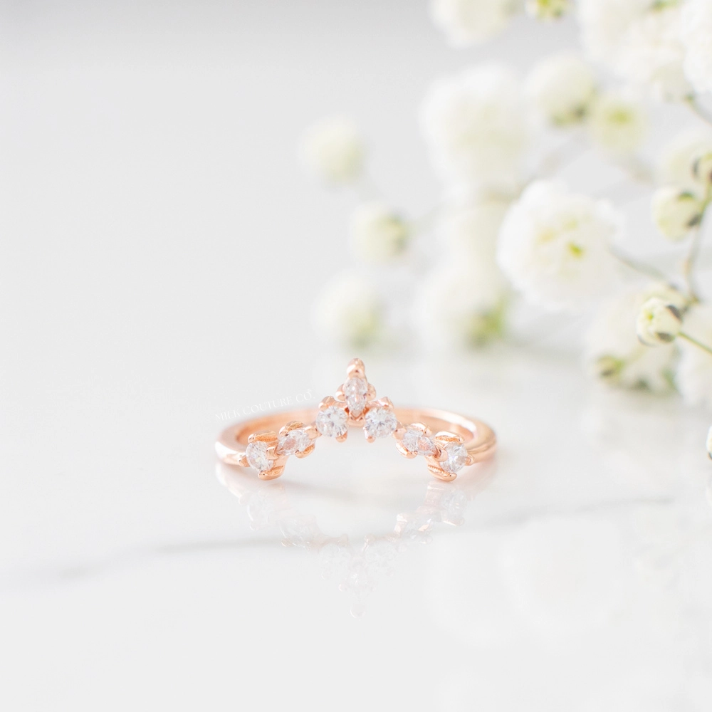 The Princess Crown Stacking Ring