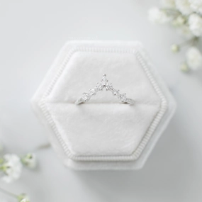 The Princess Crown Stacking Ring